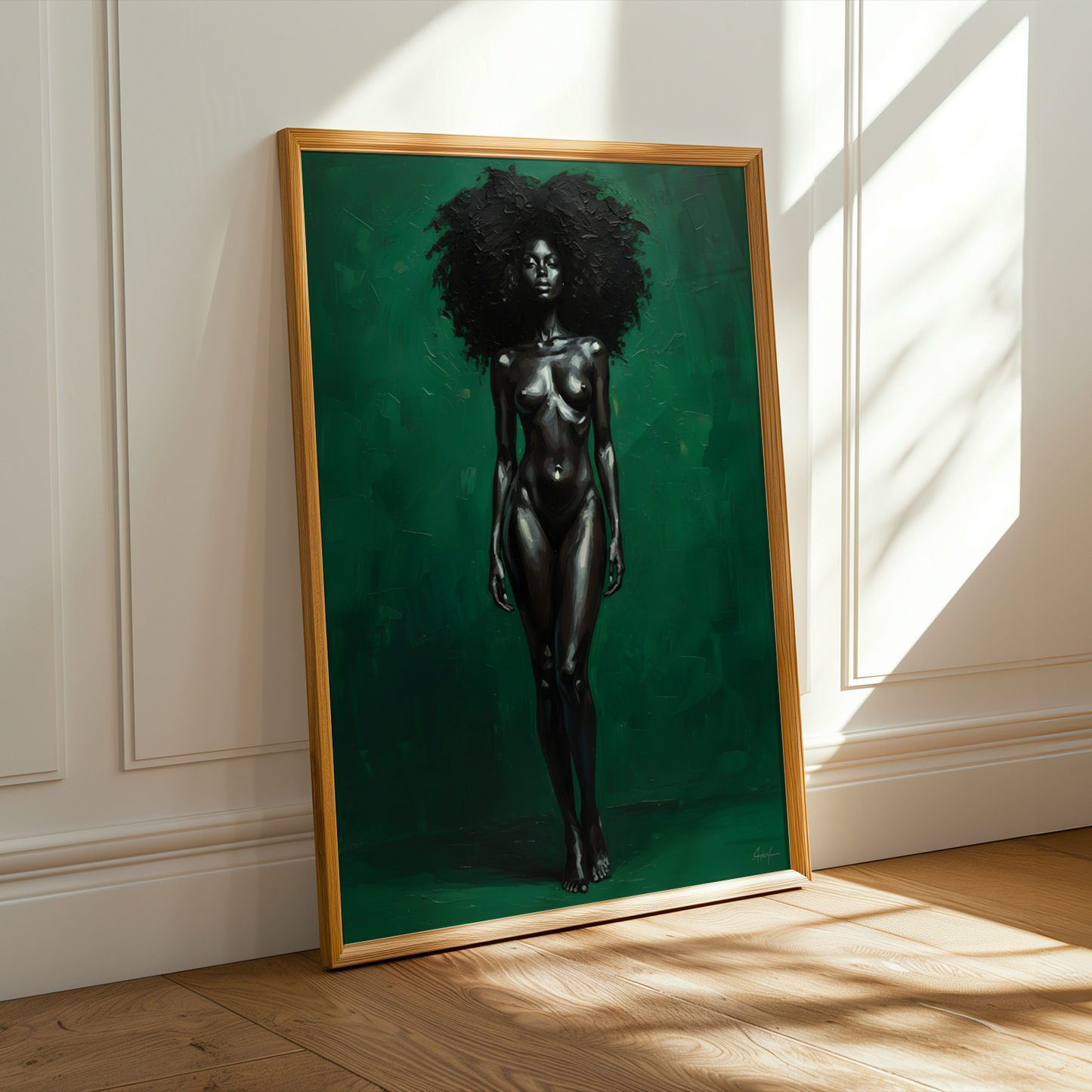 Abstract Goddess Wall Art Print 204 Soluna Soul