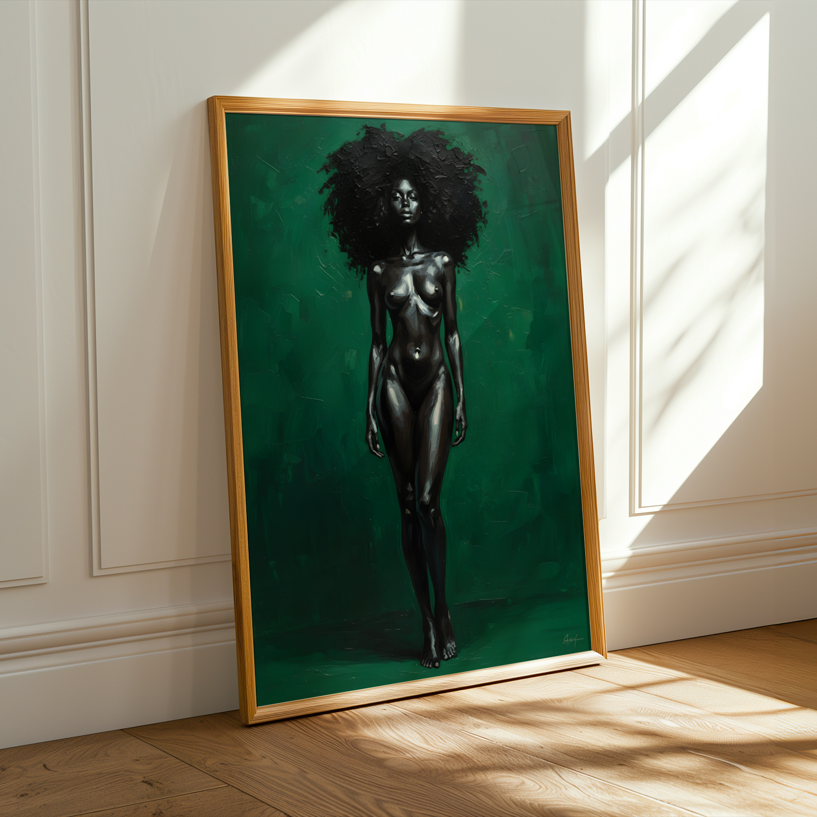 Abstract Goddess Wall Art Print 204 Soluna Soul
