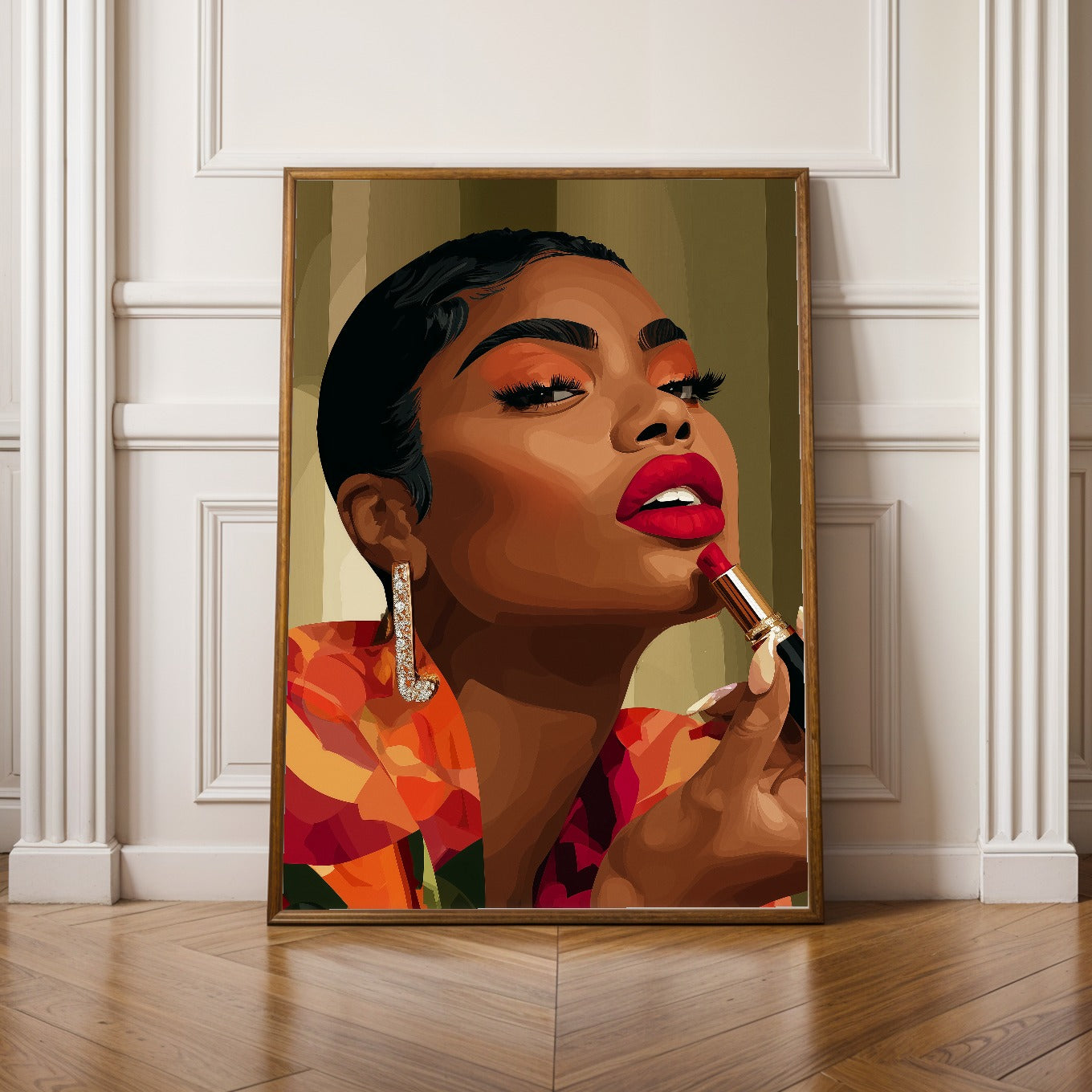 Grace Defined - Elegant Woman Wall Art Print Soluna Soul