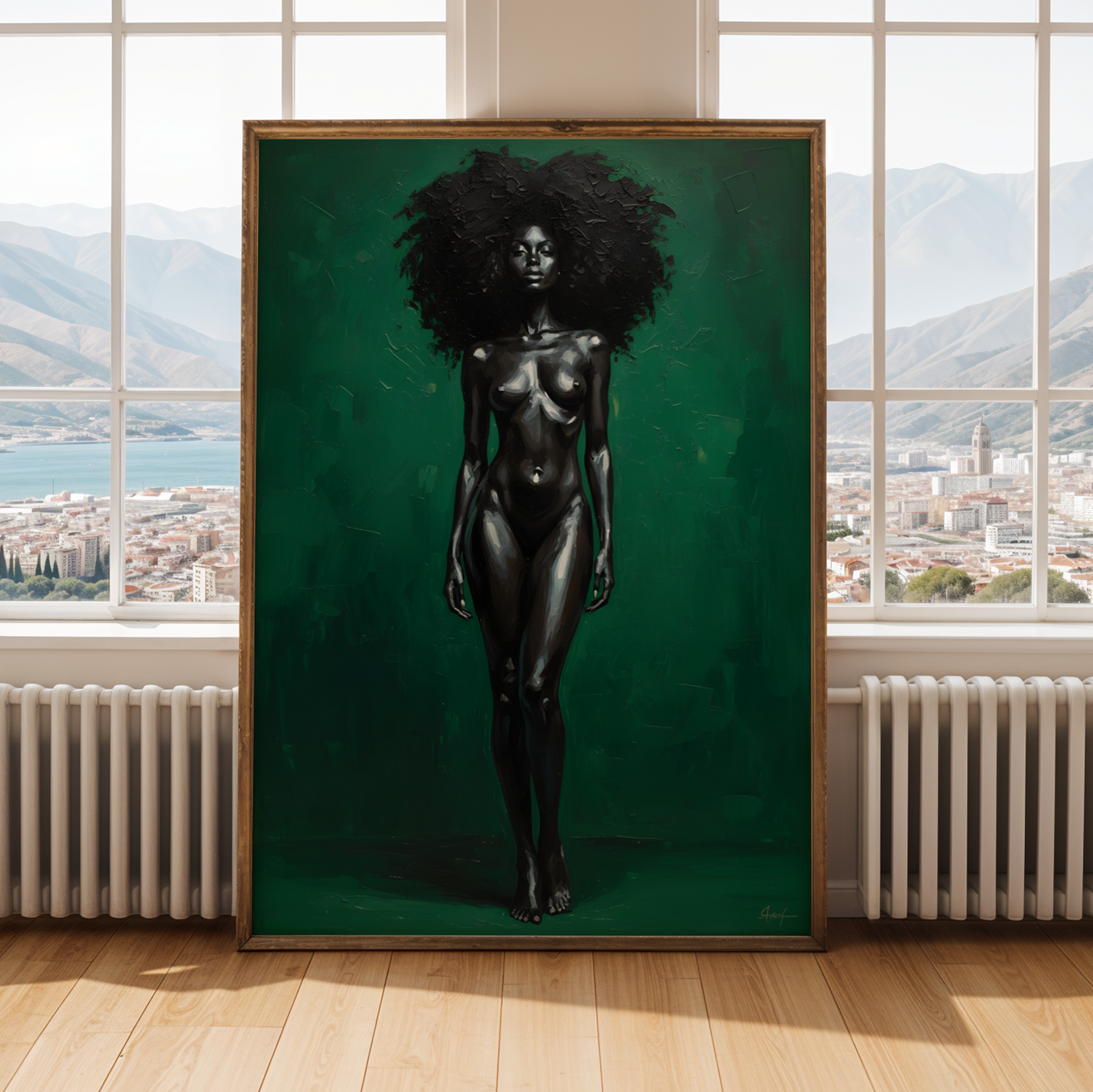 Abstract Goddess Wall Art Print 204 Soluna Soul