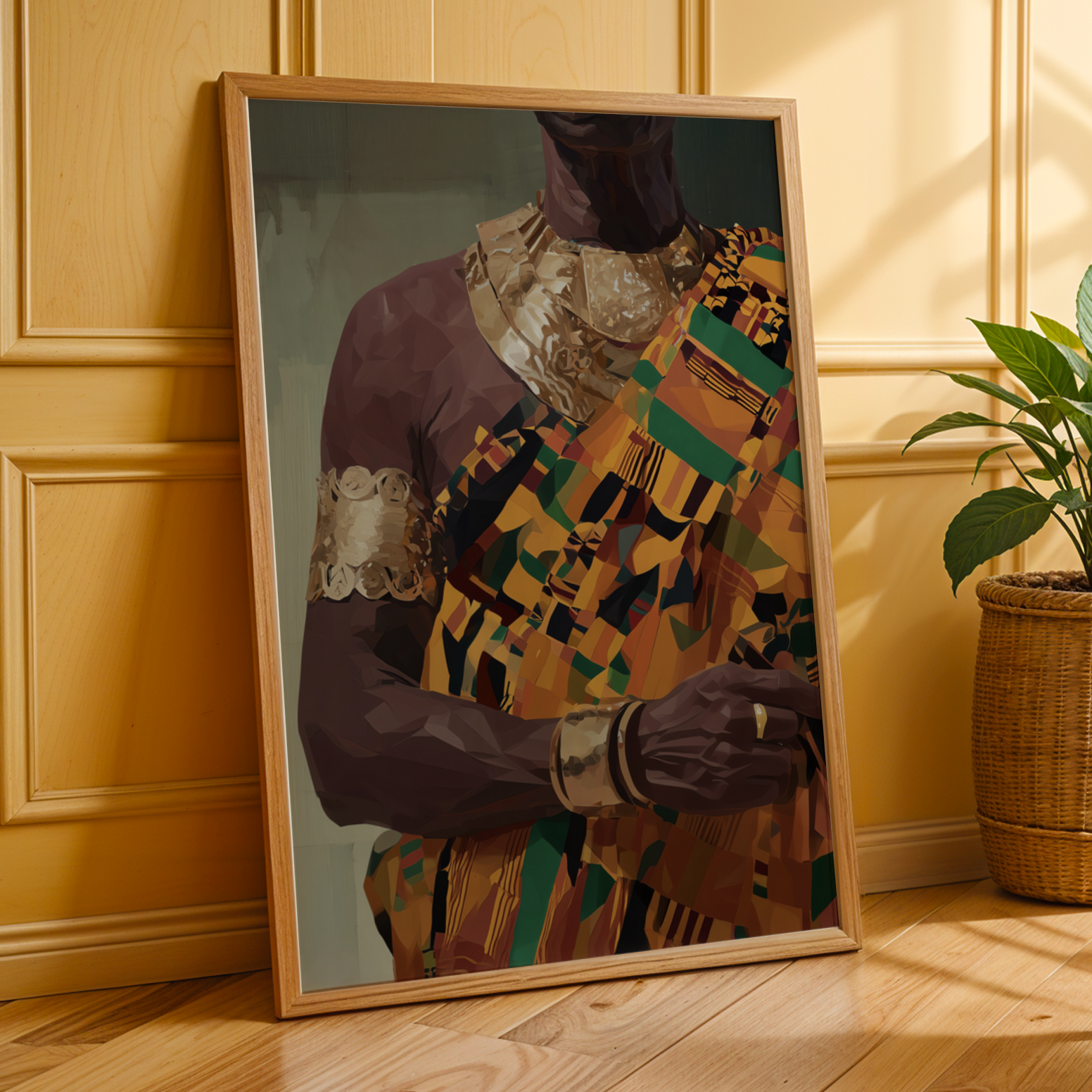 Kente In Power Wall Art Print Soluna Soul