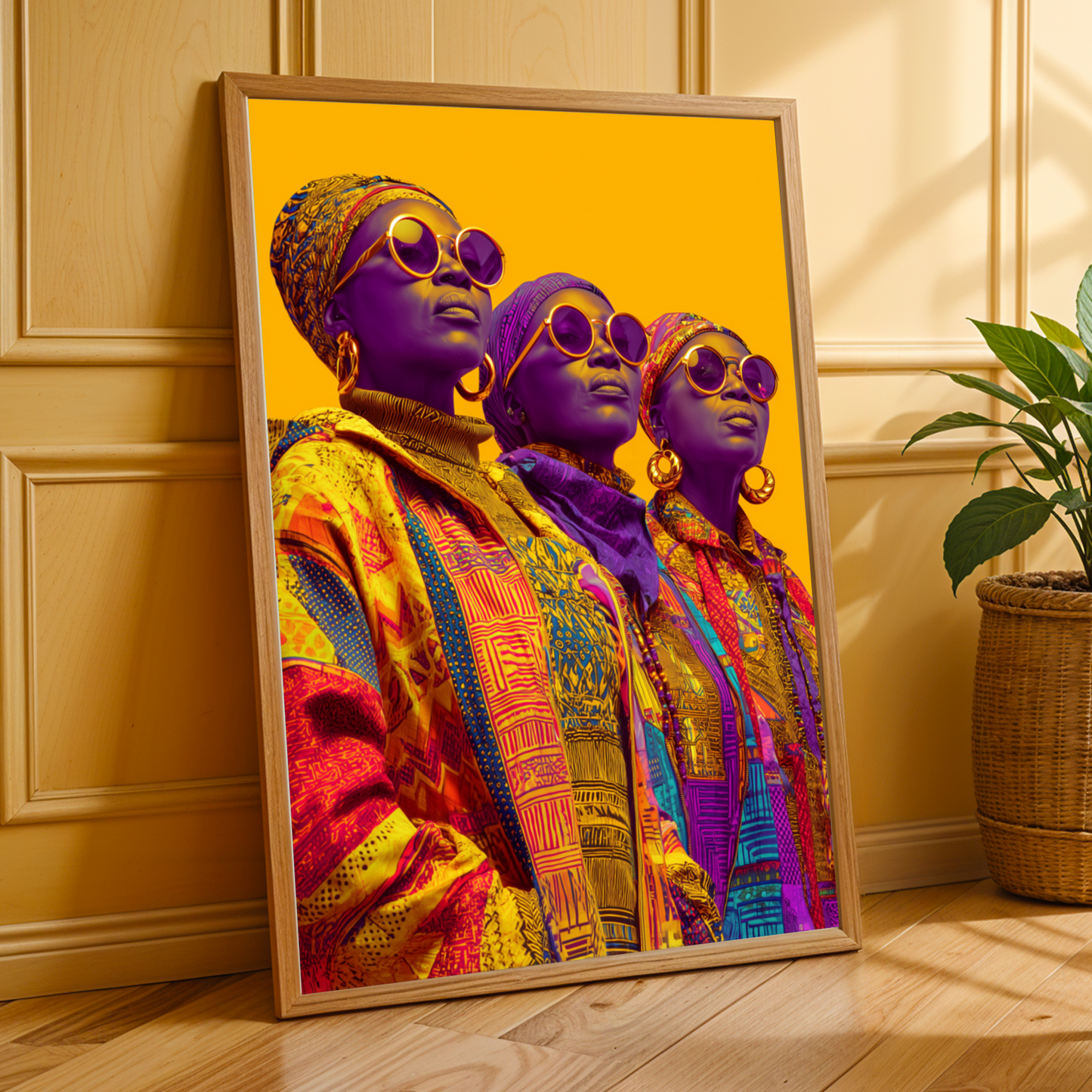 African Beauty Wall Art Print Soluna Soul
