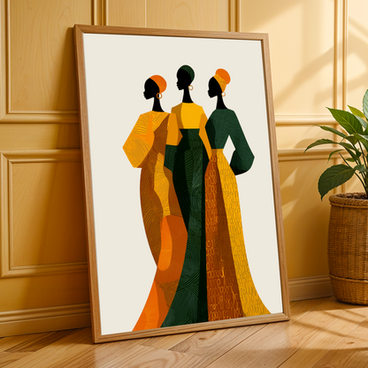 Sisters in Golden Light