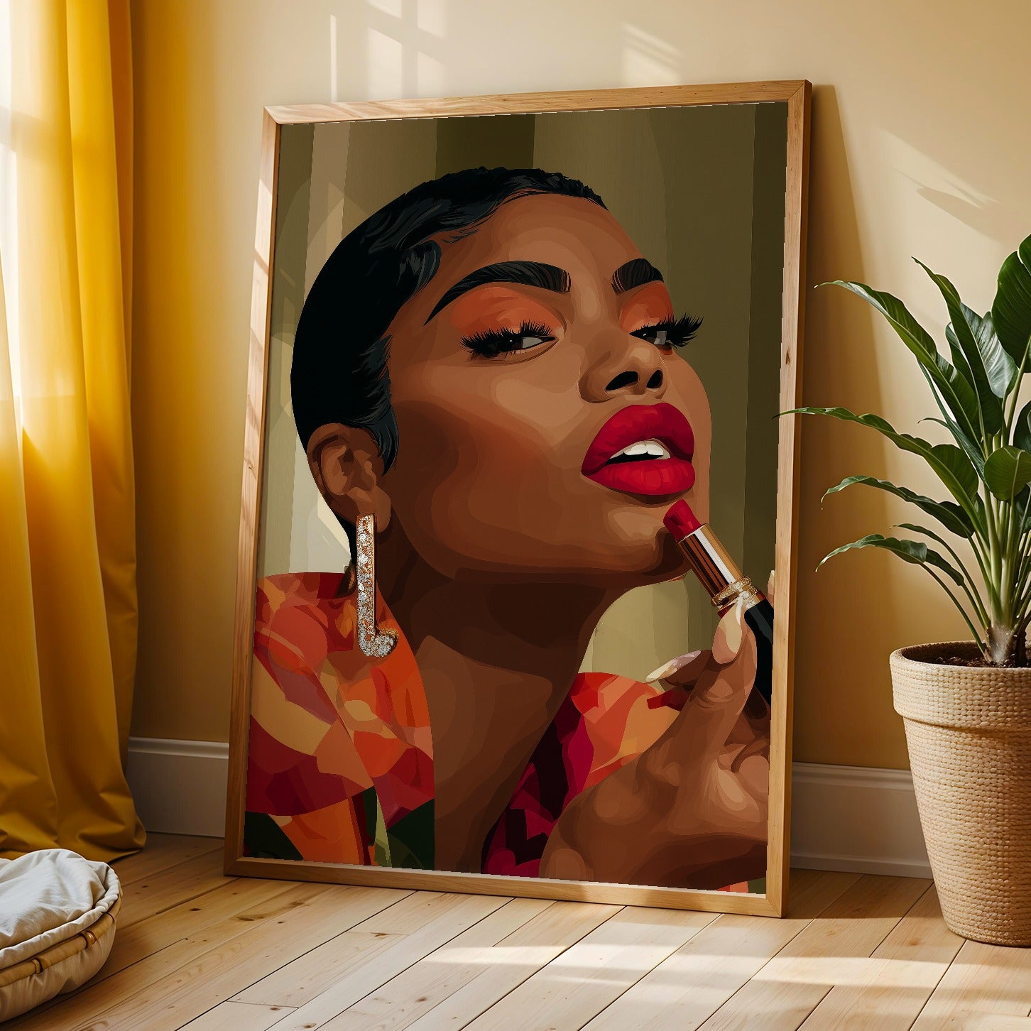 Grace Defined - Elegant Woman Wall Art Print Soluna Soul
