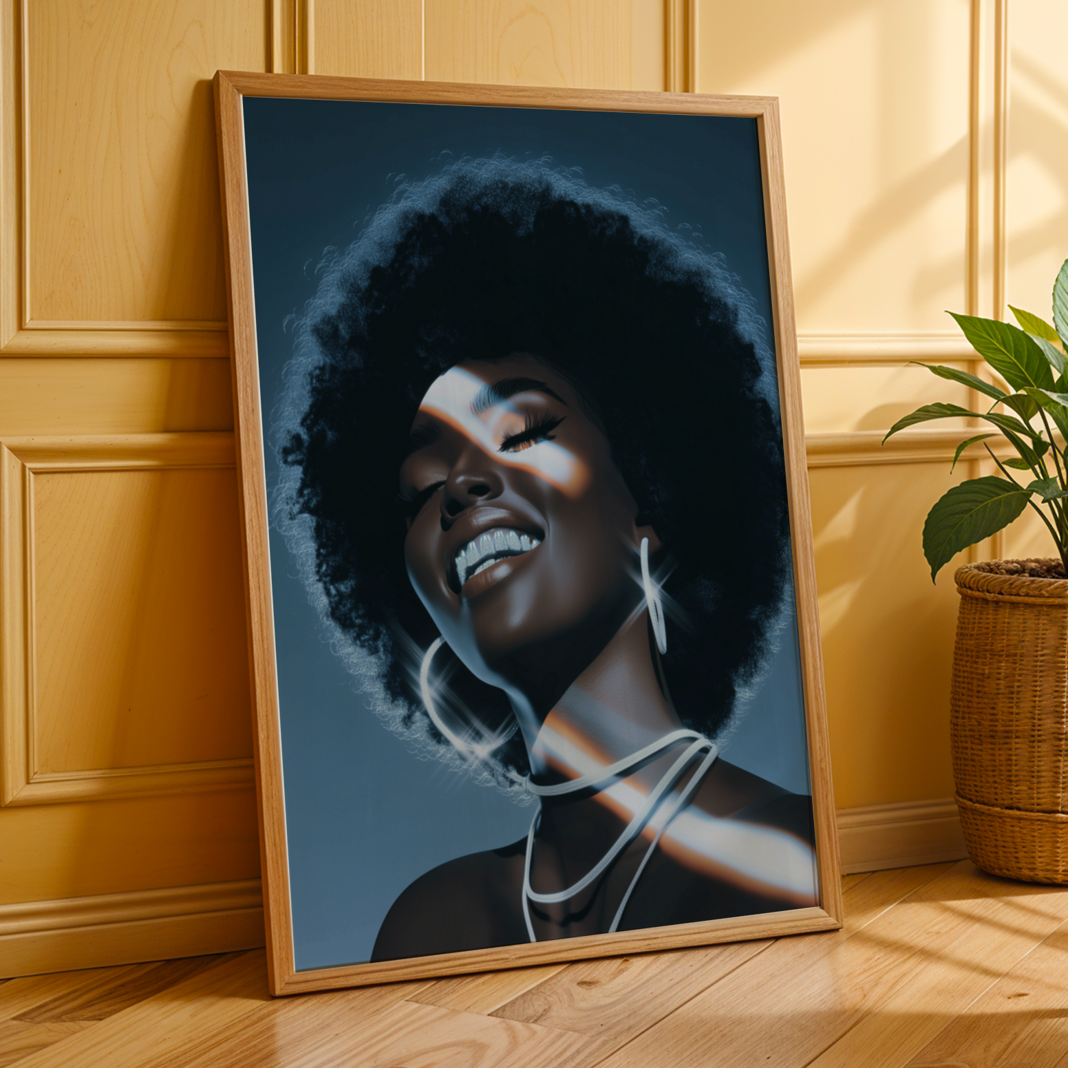 Radiant Smile Wall Art Print Soluna Soul