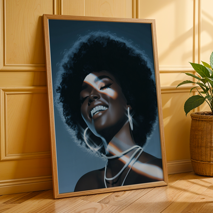 Radiant Smile Wall Art Print Soluna Soul