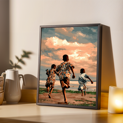 Black Joy Wall Art Poster Soluna Soul