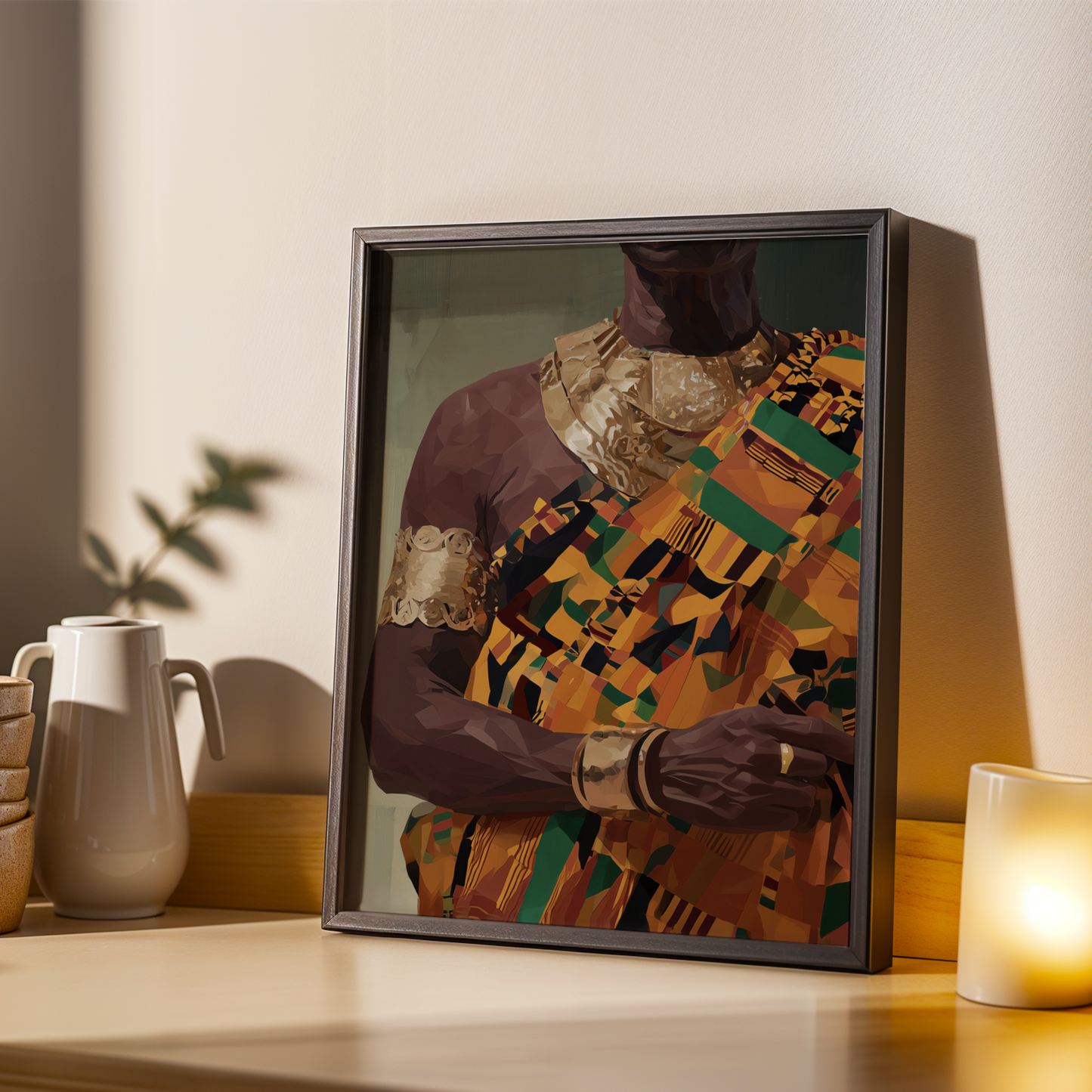 Kente In Power Wall Art Print Soluna Soul
