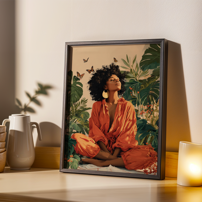 Serene Moments Wall Art Print Soluna Soul