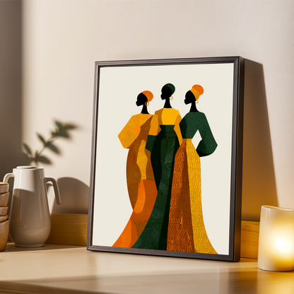Sisters in Golden Light