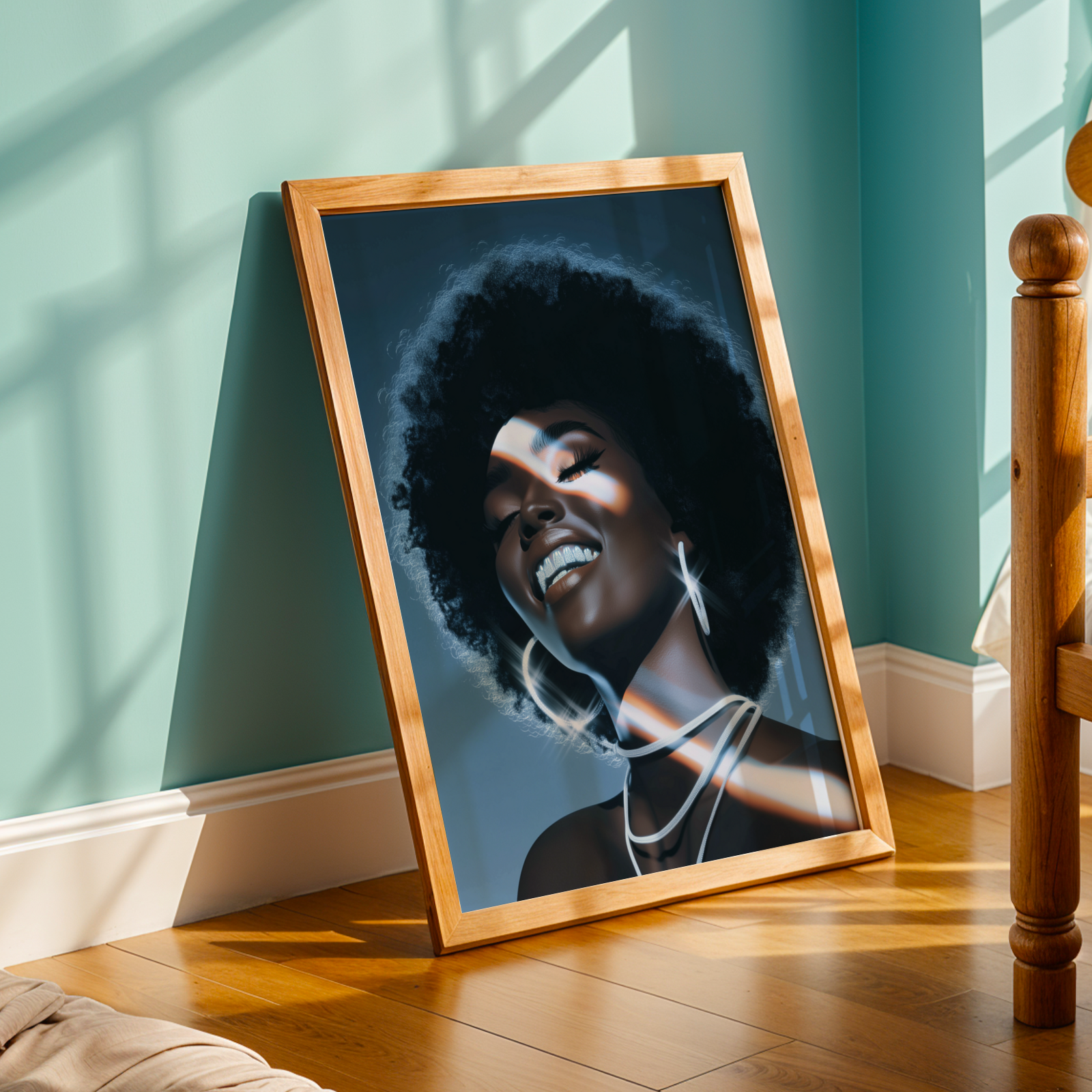 Radiant Smile Wall Art Print Soluna Soul