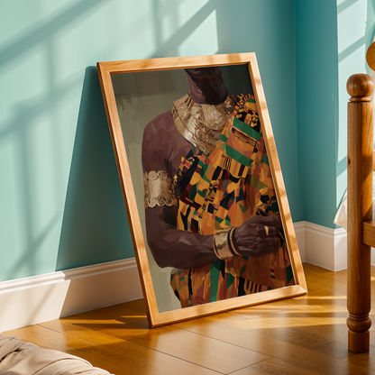 Kente In Power Wall Art Print Soluna Soul